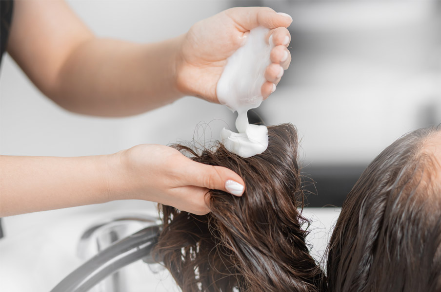 Aplicación de mascarilla