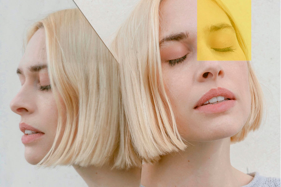 A complete range of specific products to look after blonde hair